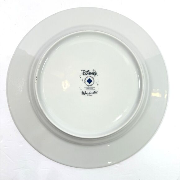 Disney Christmas Stefan Lindahl Fryklovern Donald Duck Plates 10 3/4" Signed VTG - Picture 4 of 6